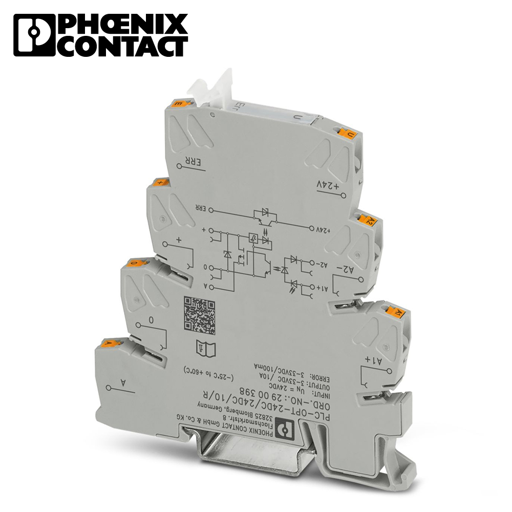 피닉스컨택트 PLC-OPT- 24DC/ 24DC/10/R 무접점 릴레이 모듈 2900398