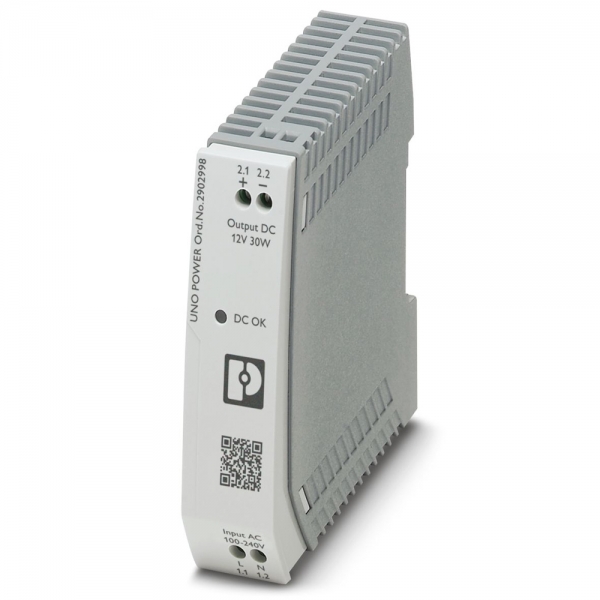 피닉스컨택트 UNO-PS/1AC/12DC/ 30W 전원 공급 장치 2902998
