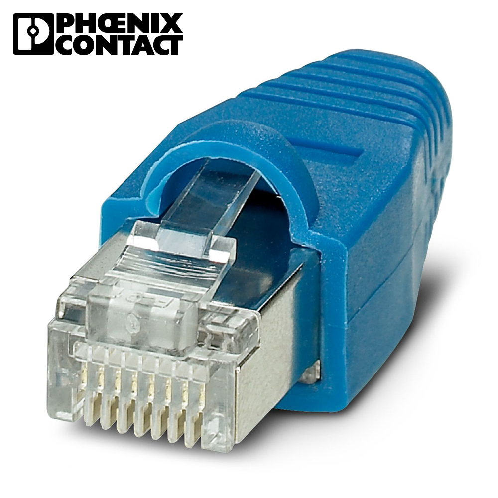 피닉스컨택트 VS-08-NP-RJ45-BU RJ45 플러그-인 커넥터 1416952