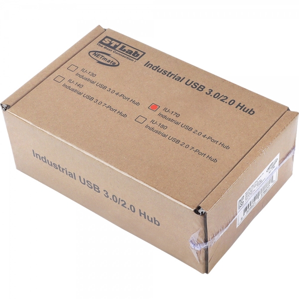 강원전자 넷메이트 산업용 USB2.0 4포트 허브 IU-170