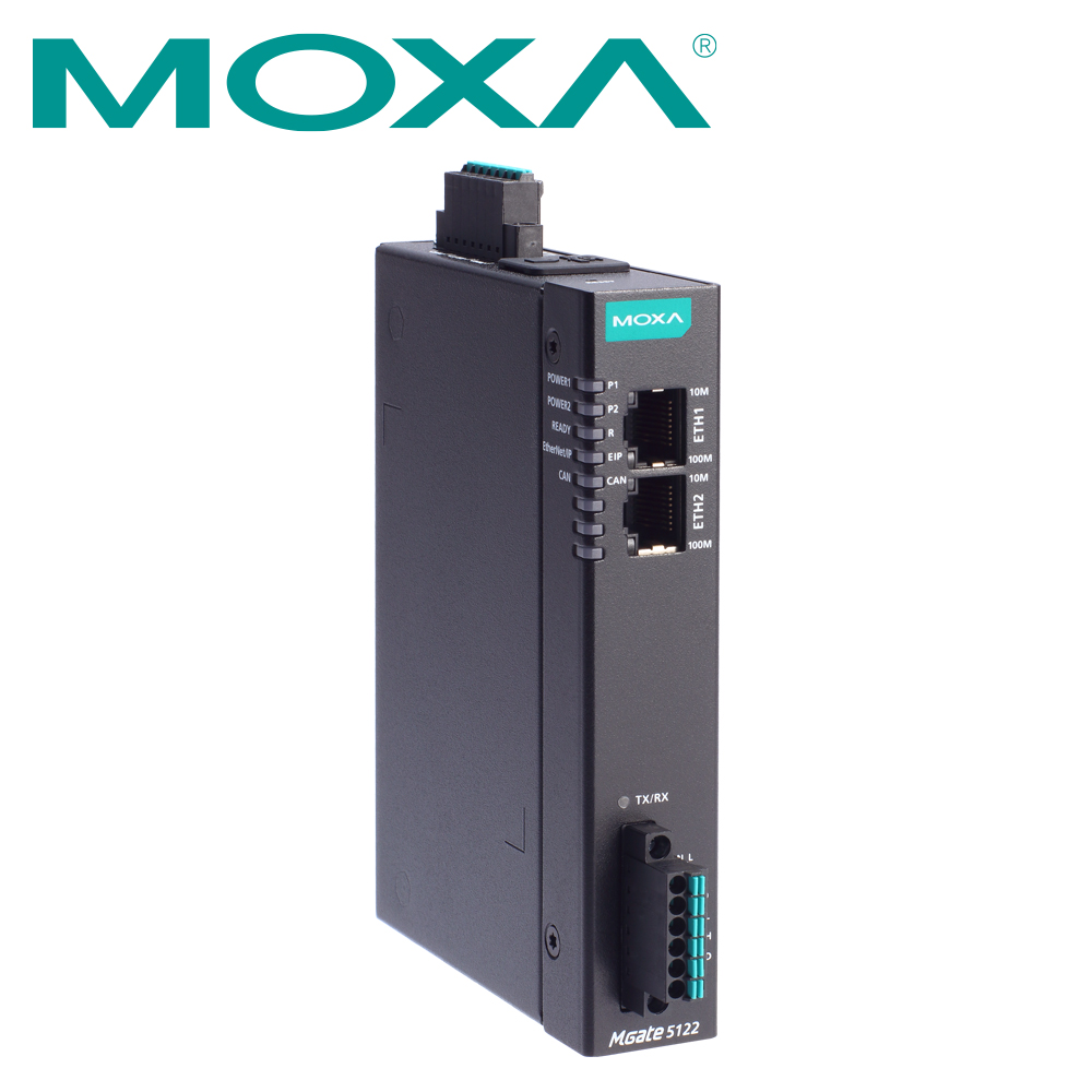 MOXA CANopen/J1939 to EtherNet/IP 산업용 게이트웨이 MGate 5122