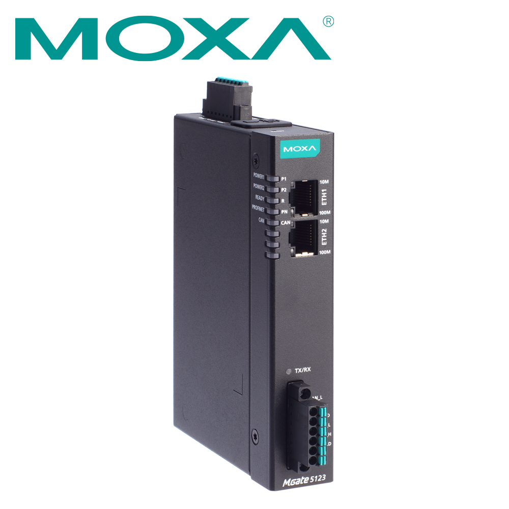 MOXA CANopen/J1939 to PROFINET 산업용 게이트웨이 MGate 5123-T
