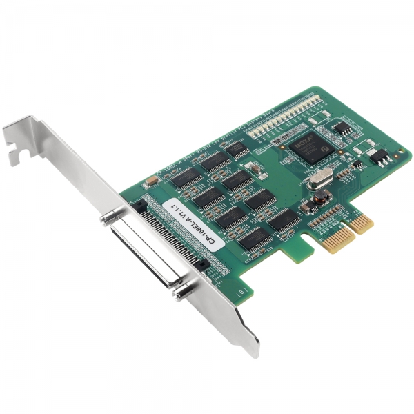 MOXA PCI Express 8포트 RS232 시리얼카드(슬림PC겸용/케이블 별매) CP-168EL-A