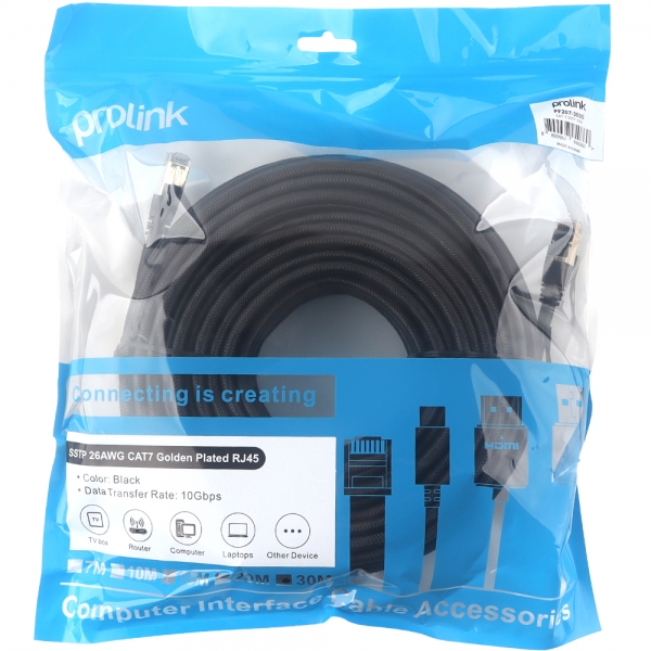 프로링크 CAT.7 SSTP 랜 케이블 30m PF207-3000