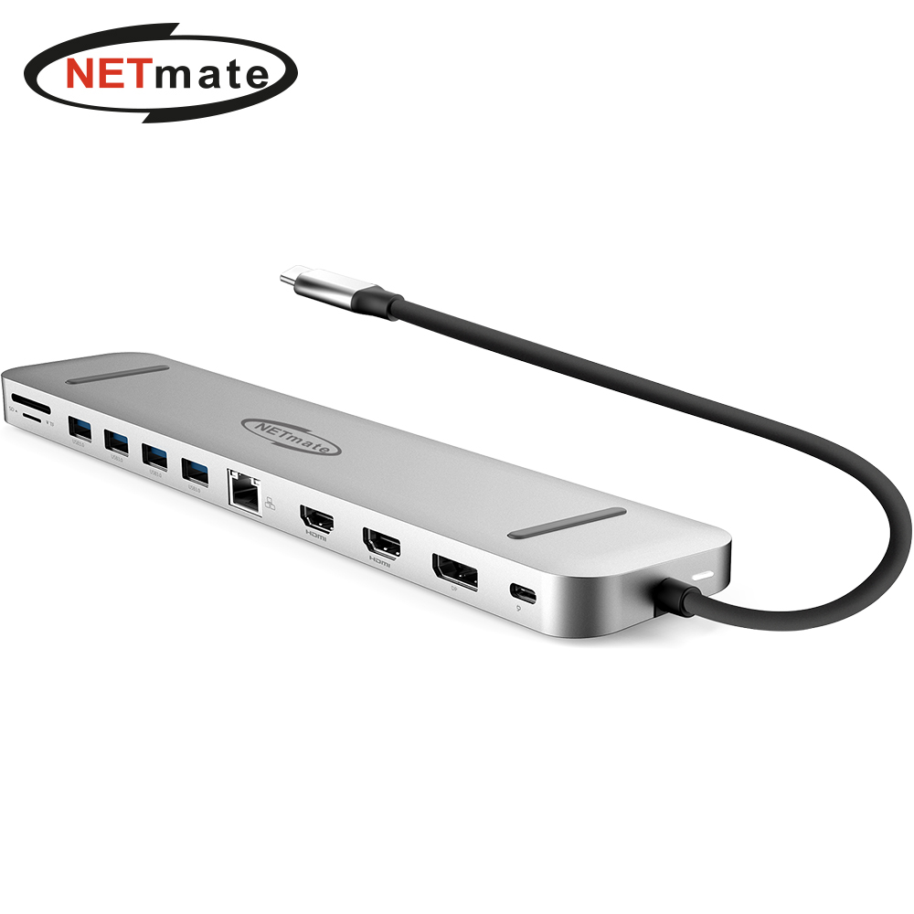 강원전자 넷메이트 USB 올인원 도킹 스테이션 NM-TCD13