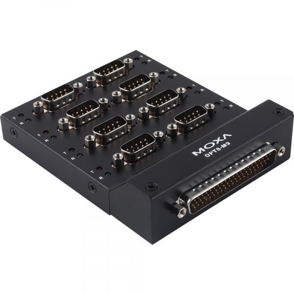 MOXA 8포트 시리얼 카드 패널(DB9M x8) OPT8-M9