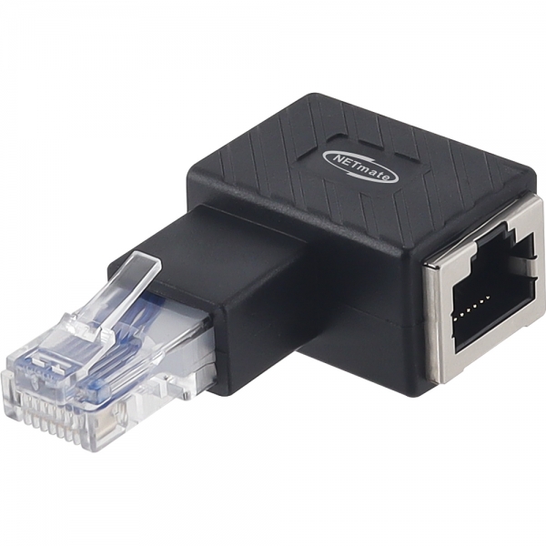 강원전자 넷메이트 RJ-45 왼쪽 꺾임 젠더 NM-RG02