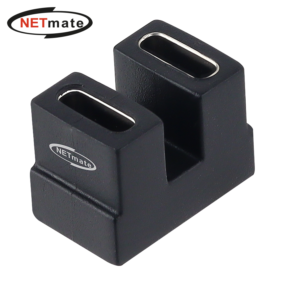 강원전자 넷메이트 USB4 CF/CF 꺾임 연장 젠더 NM-UG4CFA
