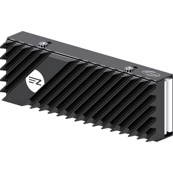 강원전자 넷메이트 M.2 SSD 알루미늄 방열판 (블랙) [EZDIY-FAB] NM-DPI0758