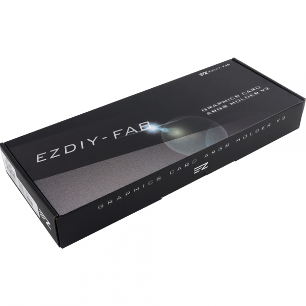 강원전자 넷메이트 ARGB 알루미늄 그래픽카드 지지대 (화이트) [EZDIY-FAB] NM-HPI3411