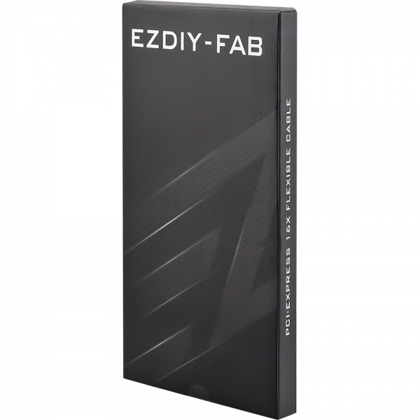강원전자 넷메이트 PCI-E 4.0 라이저 케이블 200mm (화이트/90도) [EZDIY-FAB] NM-DPC184