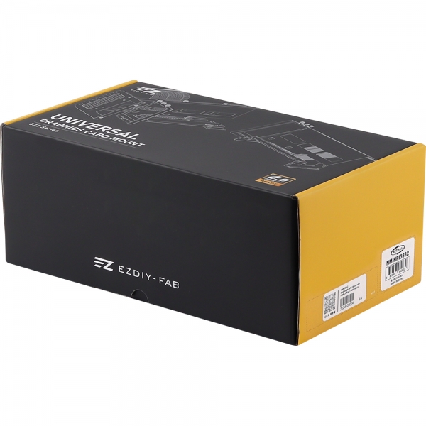강원전자 넷메이트 PCI-E 4.0 라이저 케이블 지지대 키트 (블랙/각도조절) [EZDIY-FAB] NM-HPI3332