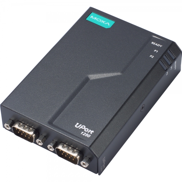 MOXA USB3.0 to 2포트 RS232/422/485 시리얼 컨버터 UPort 1250-G2-T