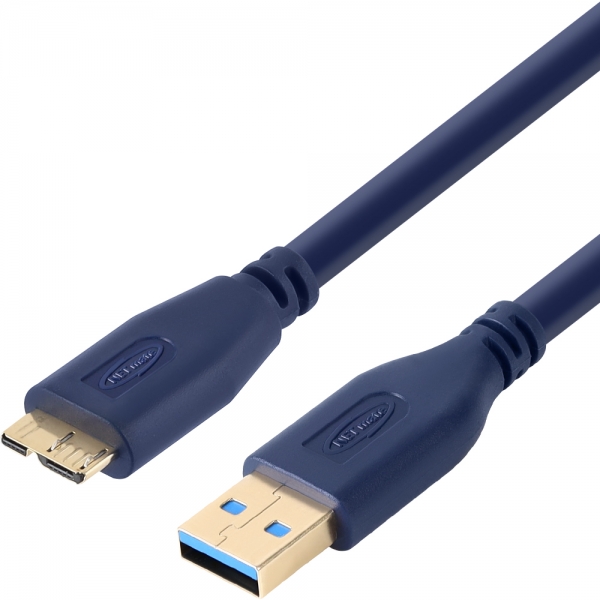 강원전자 넷메이트 USB3.0 AM-MicroB 케이블 1m NM-UM310DB