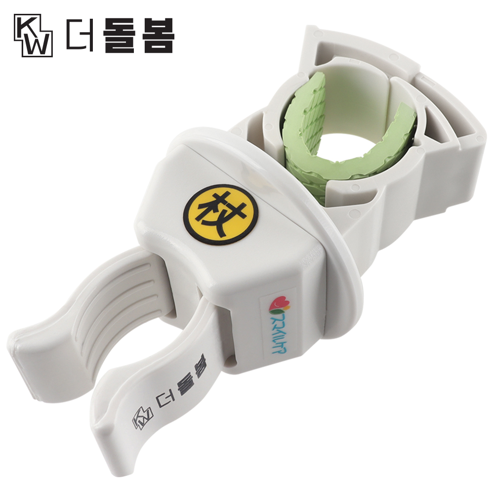 강원전자 더돌봄 다용도 지팡이걸이 (거치 19~27mm/설치 17~25mm) DB-CH1927W