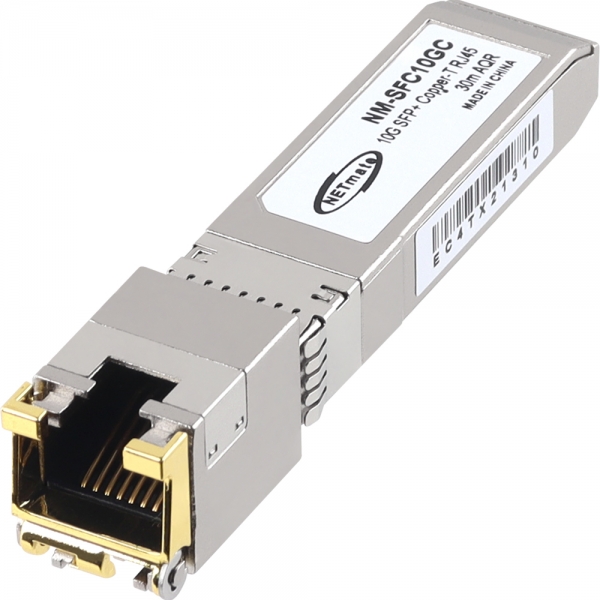 강원전자 넷메이트 10G RJ-45 SFP+ 모듈(30m) NM-SFC10GC
