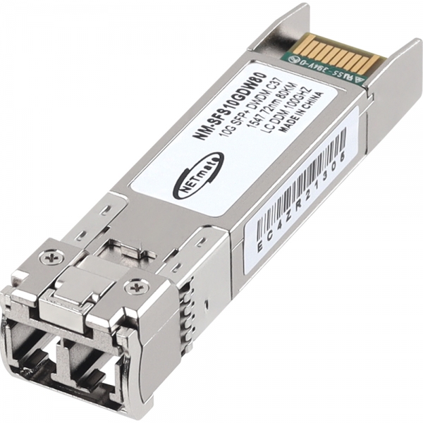 강원전자 넷메이트 10G 싱글모드 SFP+ DWDM 광 모듈(C37 1547.72nm/80km) NM-SFS10GDW80