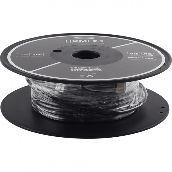 강원전자 넷메이트 HDMI2.1 Hybrid AOC 케이블 25m NM-HAC2125