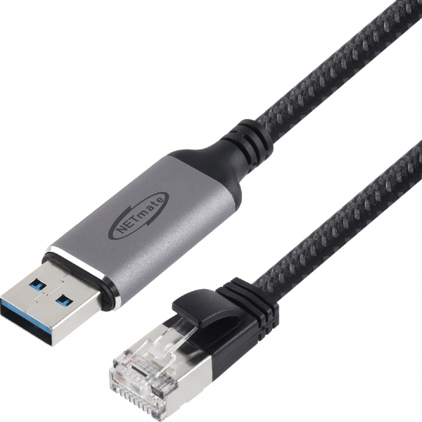 강원전자 넷메이트 랜케이블 일체형 USB3.0 기가비트 랜카드 (1.5m) NM-UARJ15