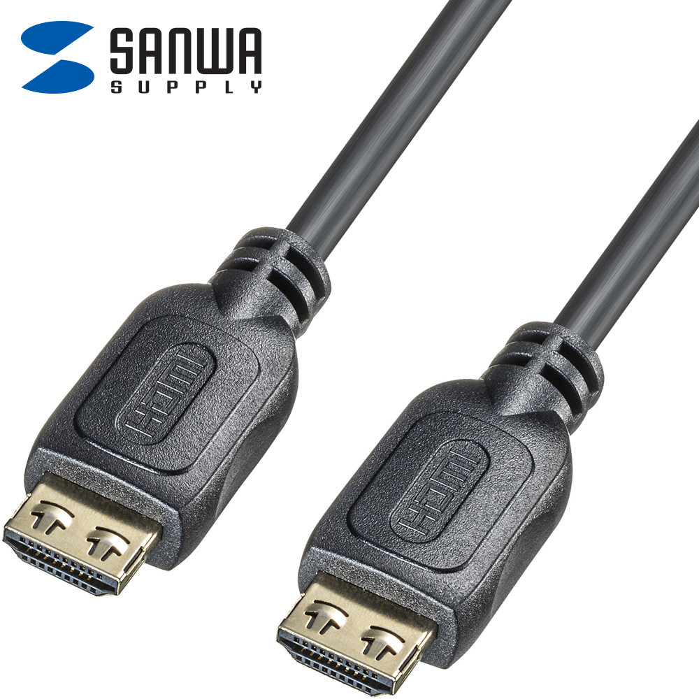 강원전자 산와서플라이 4K 60Hz HDMI 2.0 락킹 케이블 1m KM-HD20-P10L