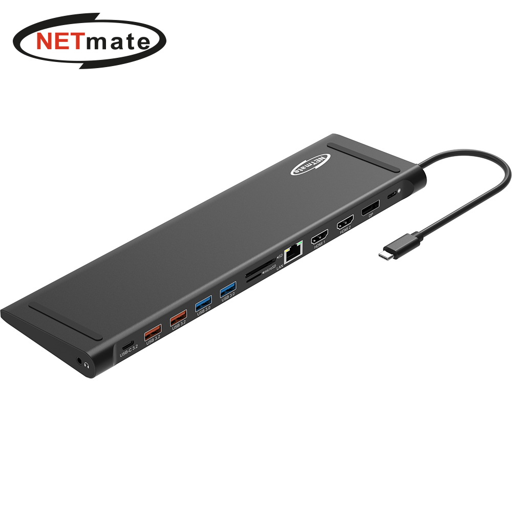 강원전자 넷메이트 USB 올인원 도킹 스테이션 NM-TCD13B