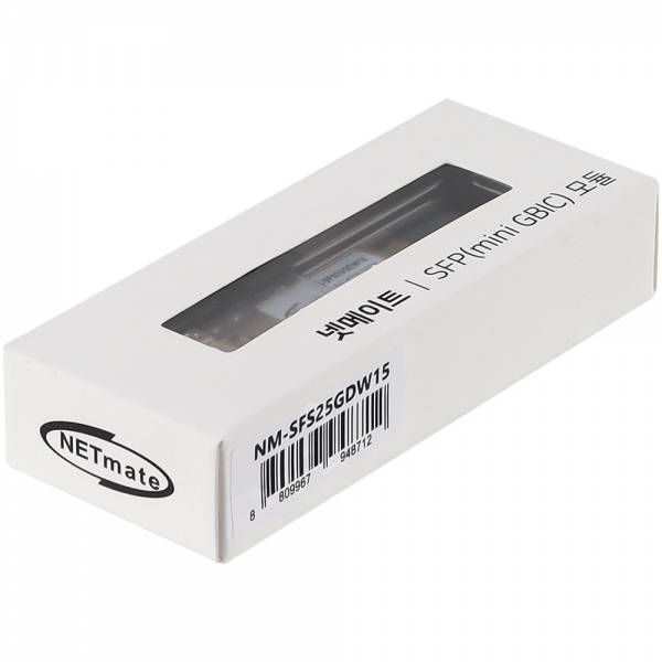 강원전자 넷메이트 25G 싱글모드 SFP28 DWDM 광 모듈(C28 1554.94nm/15km) NM-SFS25GDW15
