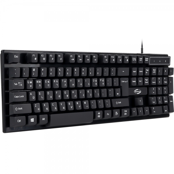 강원전자 넷메이트 멀티미디어 USB 유선 키보드 NM-KB04