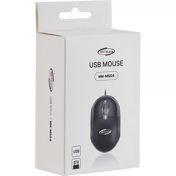 강원전자 넷메이트 USB 유선 마우스 NM-MS04