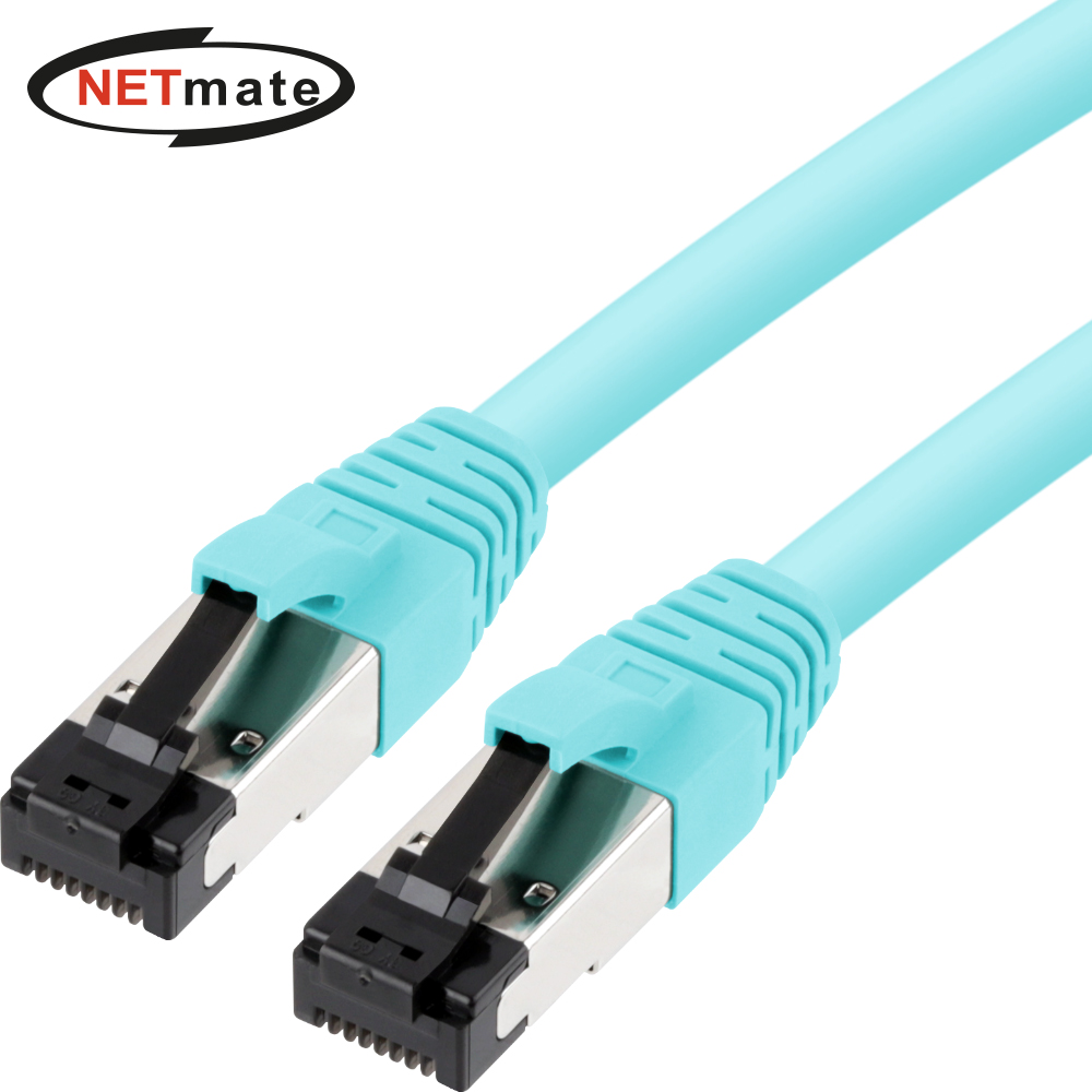 강원전자 넷메이트 CAT.6A SFTP PoE 랜 케이블 50m NM-P6AS50