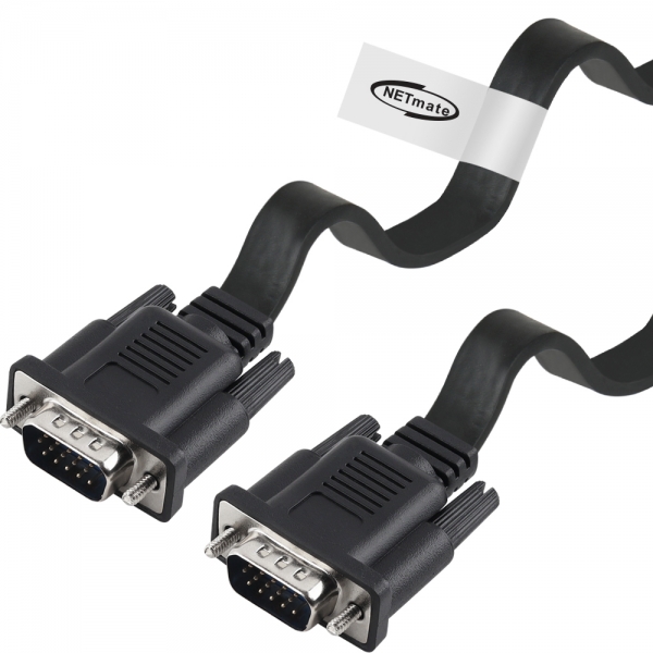 강원전자 넷메이트 RGB 모니터 FLAT 케이블 10m NMC-FR100B