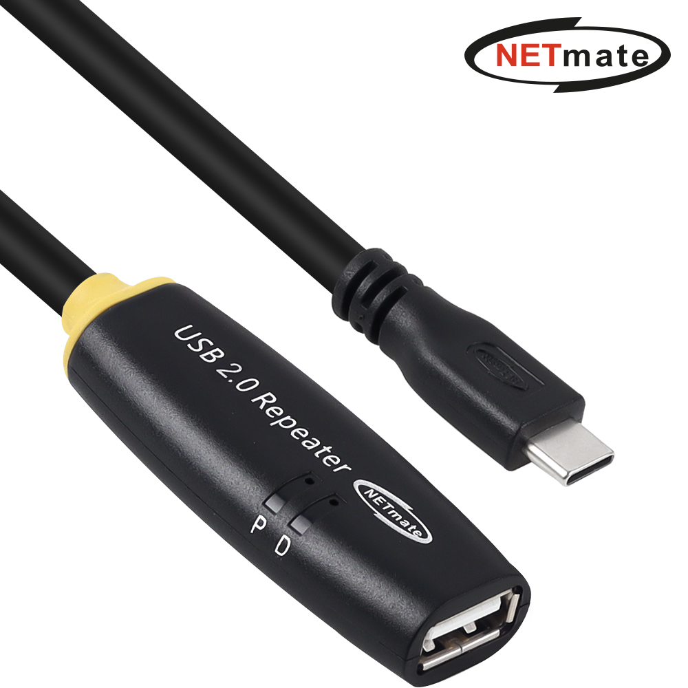 강원전자 넷메이트 USB2.0 CM-AF 연장 리피터 30m CBL-203CMAF-30P