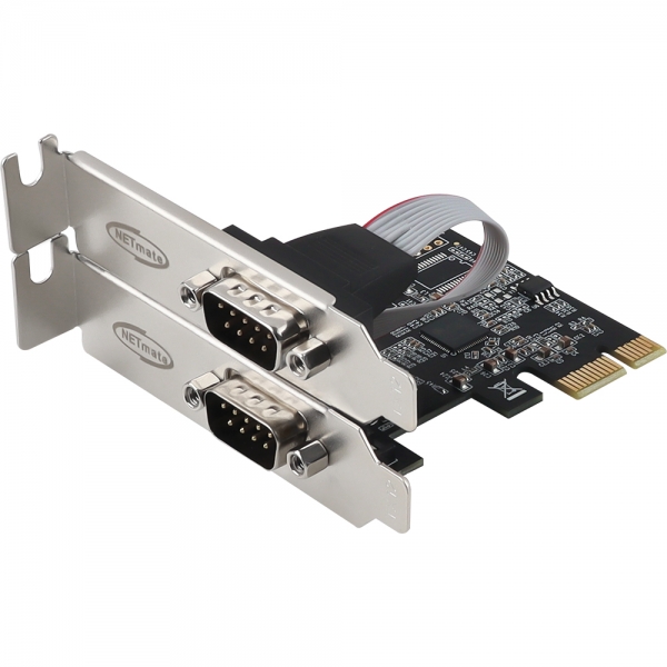 강원전자 넷메이트 PCI Express 2포트 RS232 시리얼카드(슬림PC겸용) NM-PS22
