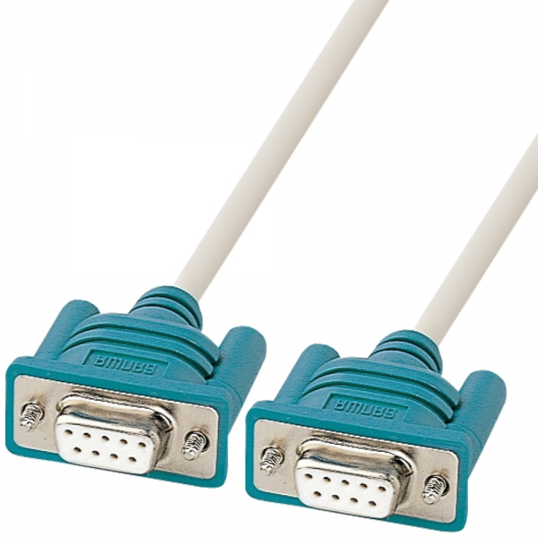 강원전자 산와서플라이 9핀 NULL MODEM 케이블 2m KR-LK2