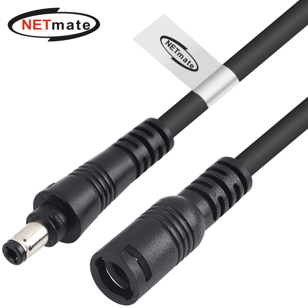 강원전자 넷메이트 고용량 DC 전원 연장 케이블 5m (5.5x2.1mm) NM-DP2150