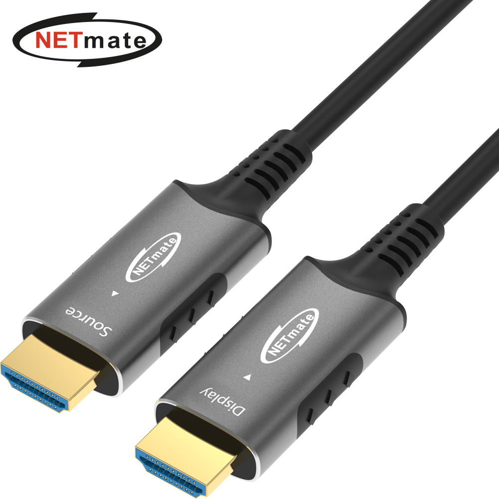 강원전자 넷메이트 HDMI2.0 Hybrid AOC 케이블 100m NM-HMA100