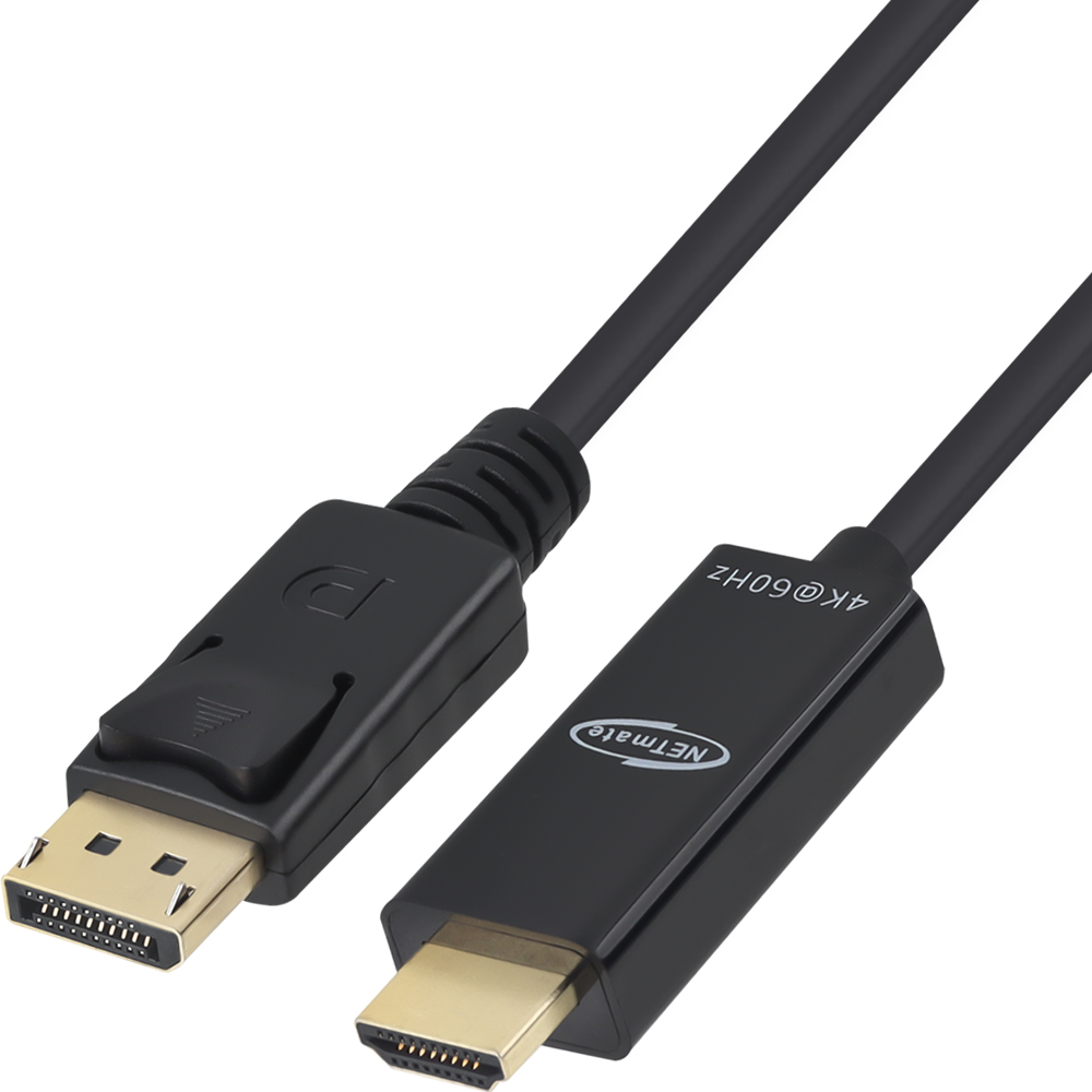 강원전자 넷메이트 DP to HDMI 컨버터 2m (4K60Hz) NM-DH462H