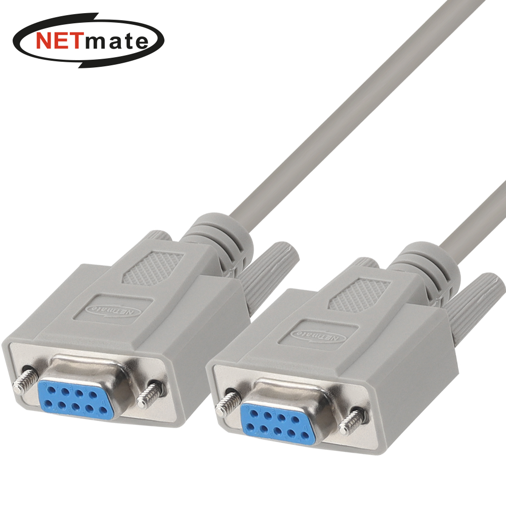 강원전자 넷메이트 9핀 F/F NULL MODEM 케이블 1.5m NMC-SFF15