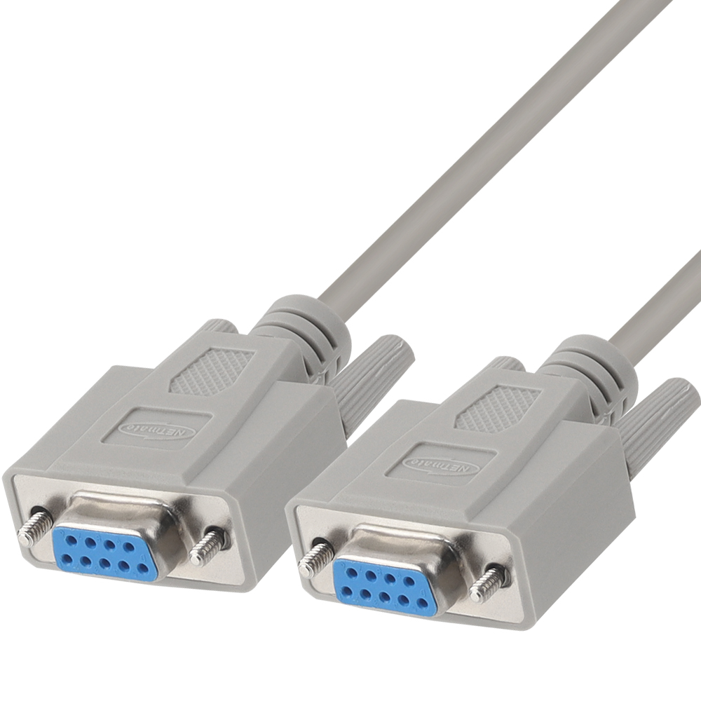 강원전자 넷메이트 9핀 F/F NULL MODEM 케이블 1.5m NMC-SFF15