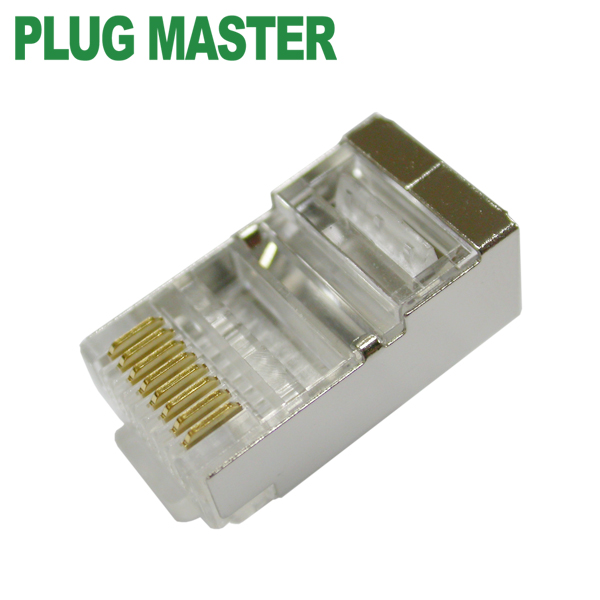 강원전자 플러그마스터 STP CAT.5E RJ-45 8P8C 플러그 P8-005E(100개)
