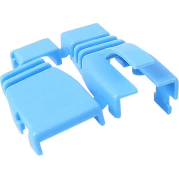 강원전자 플러그마스터 RJ-45 조립형 통부트(6mm/블루) NM-SR002BL(100개)