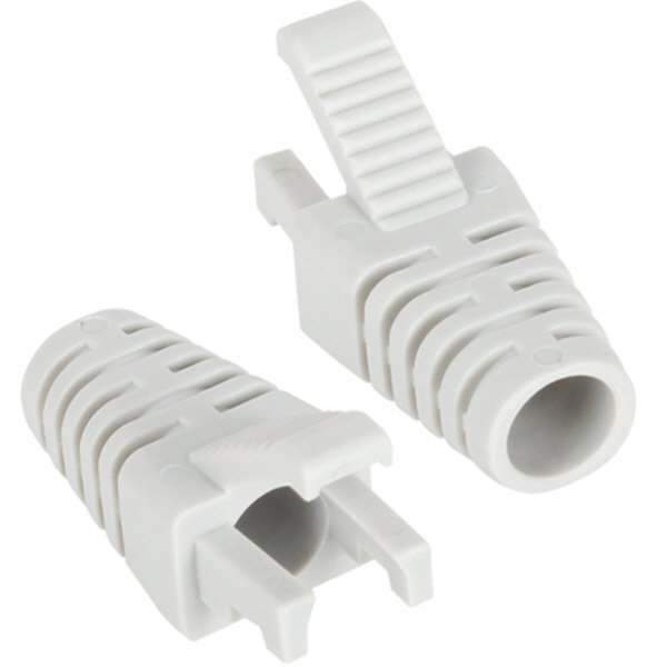 강원전자 플러그마스터 RJ-45 락(Lock) 부트(6mm/그레이) NM-SR008G(낱개)