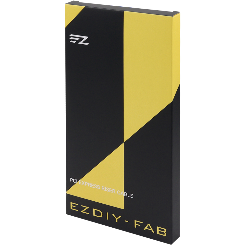 강원전자 넷메이트 PCI-E 5.0 라이저 케이블 200mm (화이트/180도) [EZDIY-FAB] NM-DPC2473