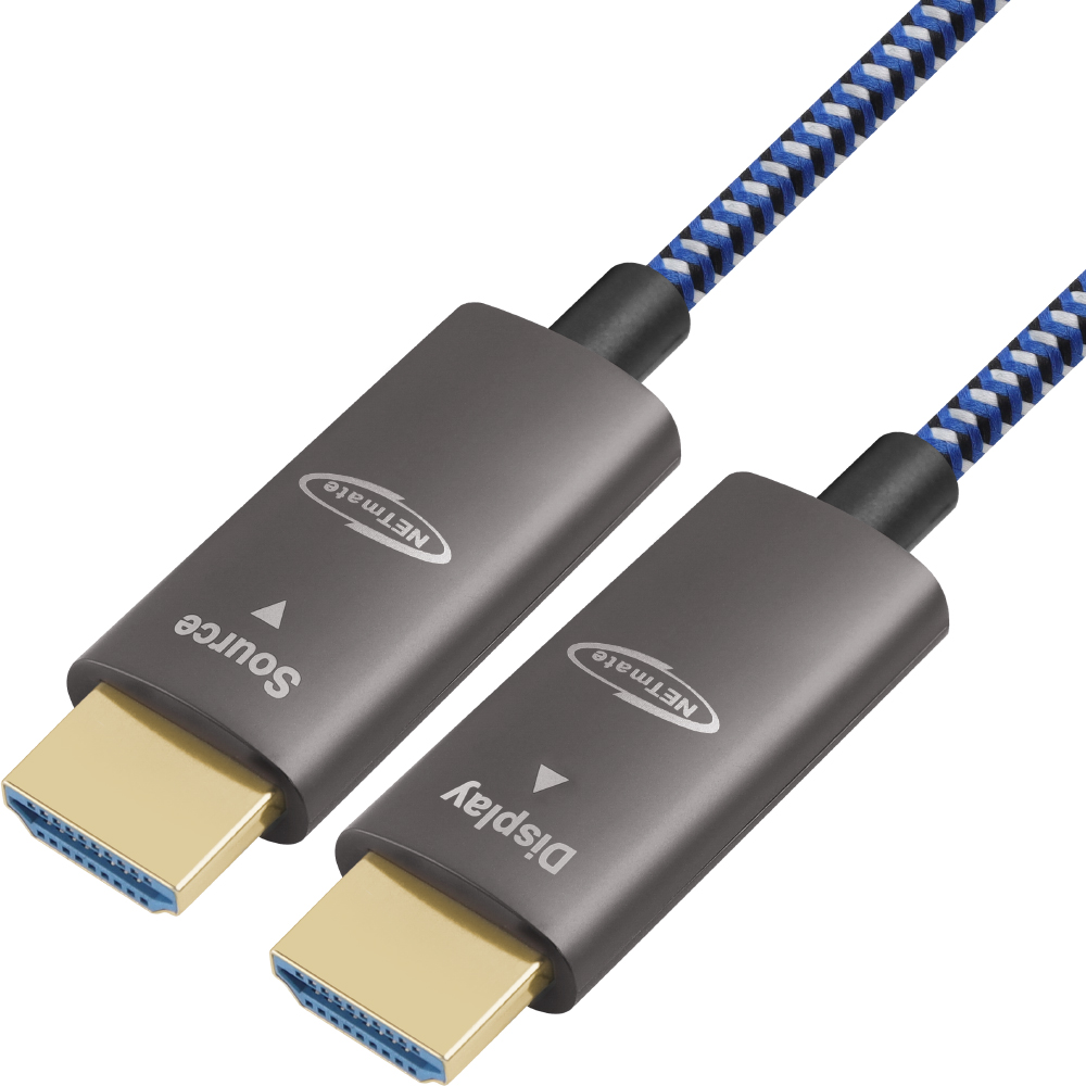 강원전자 넷메이트 HDMI2.1 Hybrid AOC 케이블 100m NM-HMP100