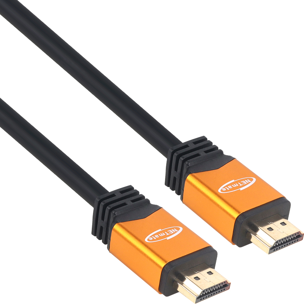 강원전자 넷메이트 4K 60Hz HDMI 2.0 Gold Metal 케이블 7m NM-HM07GZ