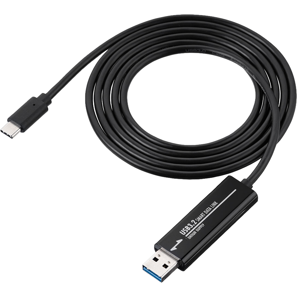 강원전자 산와서플라이 USB3.0 C타입 KM 데이터 통신 컨버터(키보드/마우스 공유) 500-USB070