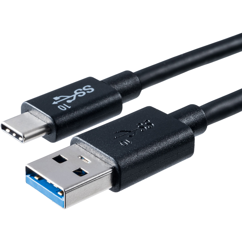 강원전자 산와서플라이 USB3.2 Gen2 AM-CM 케이블 1m 500-USB053-1