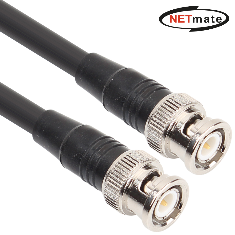 강원전자 넷메이트 5C-HFBT BNC-BNC 동축 케이블(동복강선/4합/75ohm) 15m NMC-HFBT15