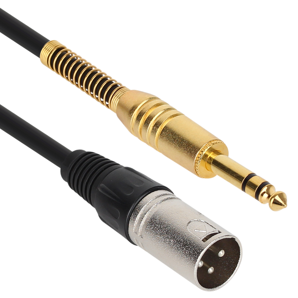 강원전자 넷메이트 XLR 캐논(M)-TRS(5.5 Stereo) 마이크 케이블 20m NMC-XLR520MS