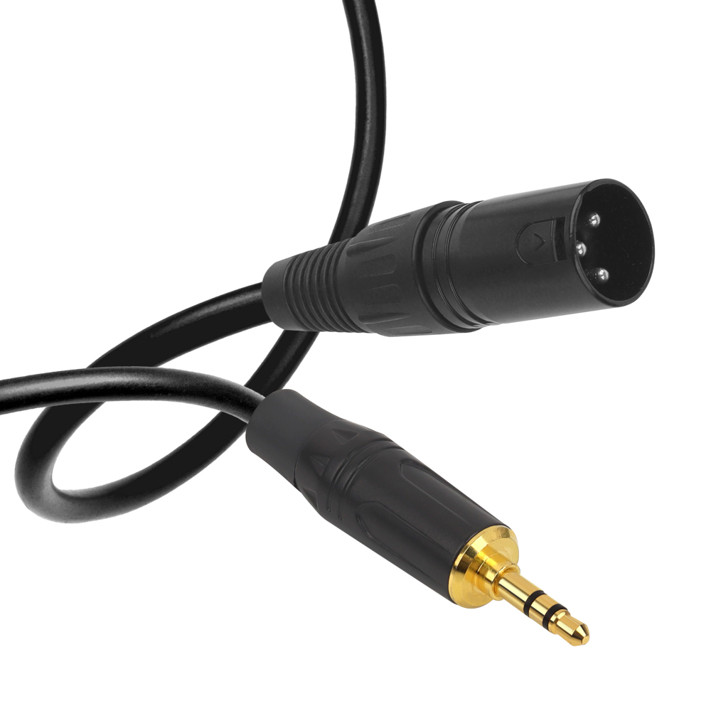 강원전자 넷메이트 XLR 캐논(M)-스테레오 마이크 케이블 1m NMC-XLR301MB