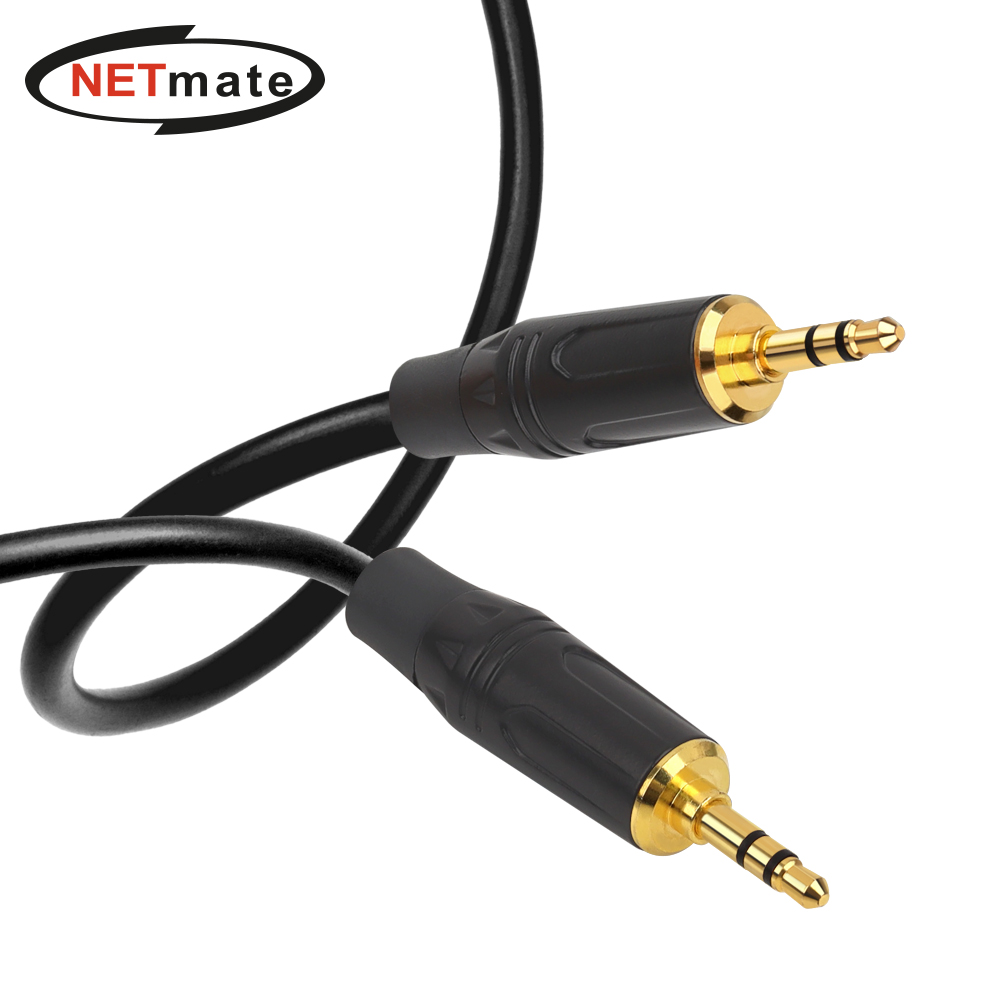 강원전자 넷메이트 스테레오 AUX 케이블 2m NMC-ST3502B